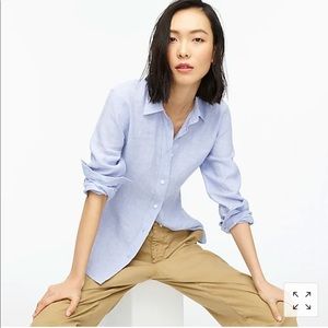 Slim-fit Baird McNutt Irish linen shirt